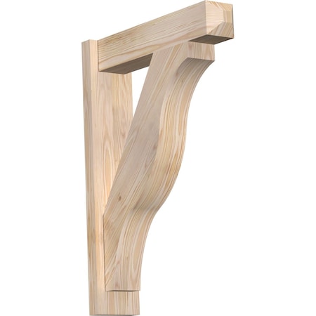 Ekena Millwork Funston Smooth Craftsman Outlooker, Douglas Fir, 5 1/2"W x 22"D x 30"H OUT06X22X30FST04SDF